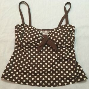 ATHENA WOMENS SWIM TANKINI TOP SIZE 10
